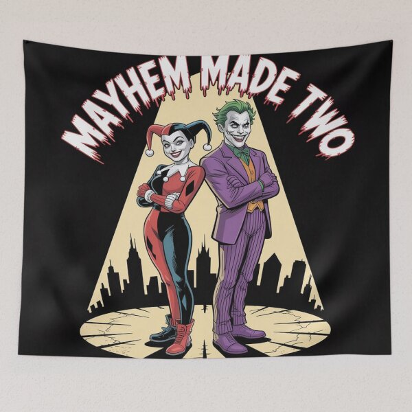 Item preview, Mayhem Made Two: The Joker & Harley Quinn Spotlight Shenanigans designed and sold by Midnight Veil Designs.