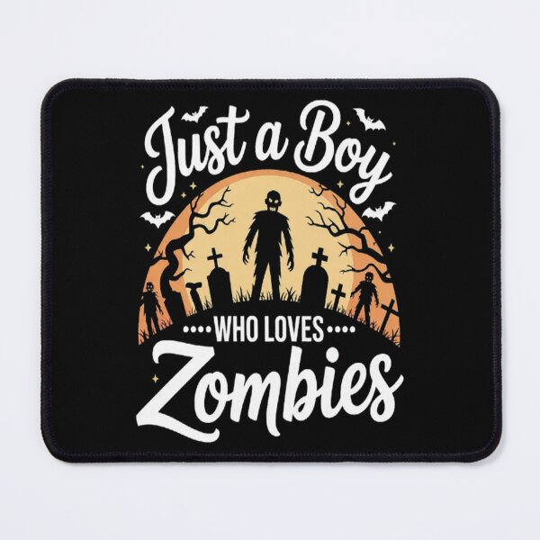Item preview, The Night Just A Boy Who Loves Zombies designed and sold by SignaturalGen.