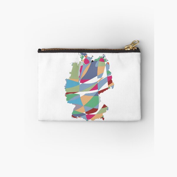 Item preview, Germany Map Wall Art Print — Abstract Colourful Art designed and sold by iampaulmorris.