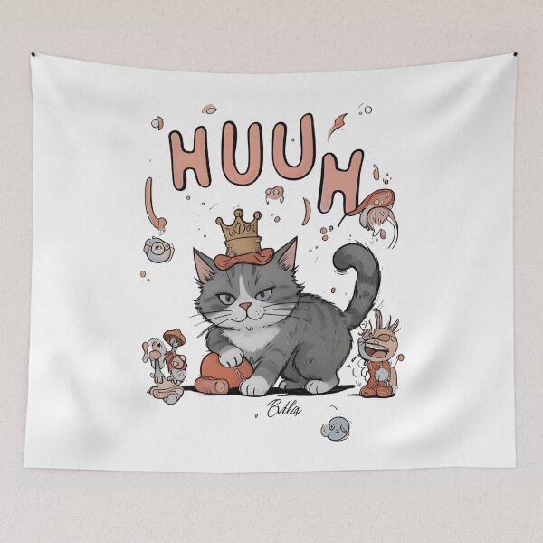 Item preview, Huh cat designed and sold by Uglyandcute.