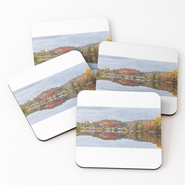 Item preview, Village of Wakefield, Quebec, Canada in an Autumn Reflection designed and sold by James Cumming.