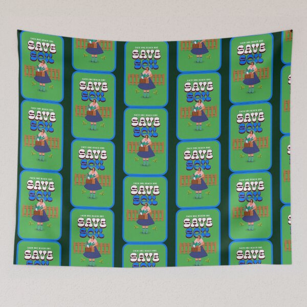 Item preview, Each one Reach one Save Soil  designed and sold by MarcusReeda.