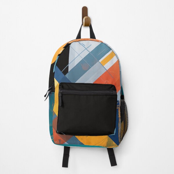 Item preview, Modern Abstract City Construction Geometry designed and sold by KiraChie.
