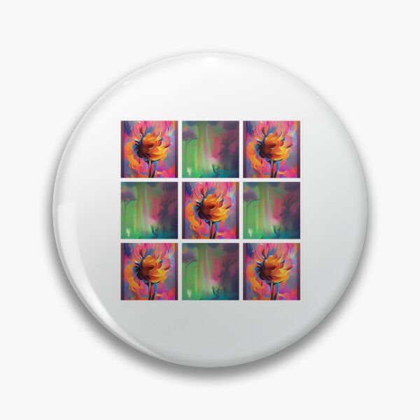 Item preview, Fire Flower Pictured over the Mazed Trees  designed and sold by MarcusReeda.