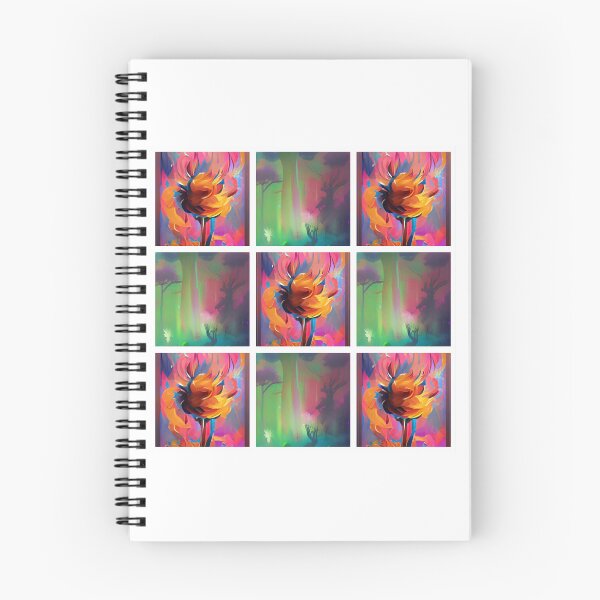 Item preview, Fire Flower Pictured over the Mazed Trees  designed and sold by MarcusReeda.