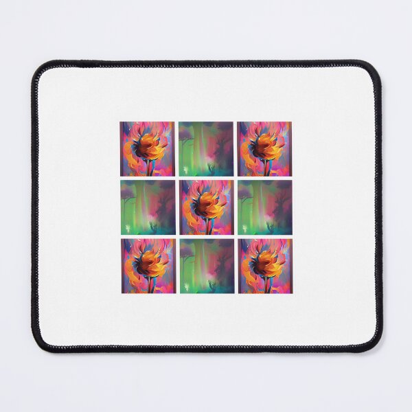 Item preview, Fire Flower Pictured over the Mazed Trees designed and sold by MarcusReeda.