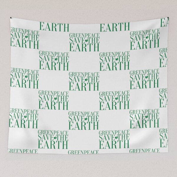 Item preview, greenpeace save the earth designed and sold by MarcusReeda.