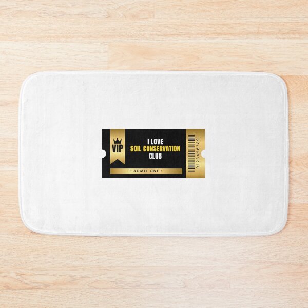 Item preview, I Love Soil Conservation Club Ticket designed and sold by MarcusReeda.