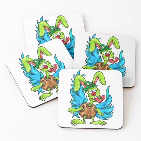Item preview, Creature #49 - Blue winged rabbit designed and sold by liquid-print.
