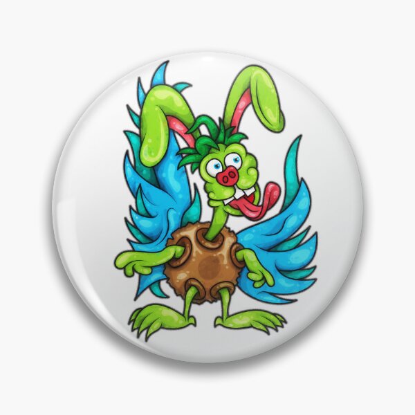 Item preview, Creature #49 - Blue winged rabbit designed and sold by liquid-print.