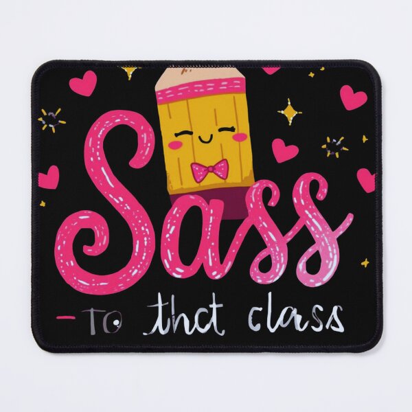 Item preview, Bringing Sass to The Class for 100 Days of School shirt designed and sold by Niya-2026.
