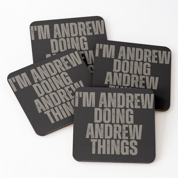 Item preview, I'M ANDREW DOING ANDREW THINGS Shirt Funny Christmas Gift Idea designed and sold by WeirdlyRare.