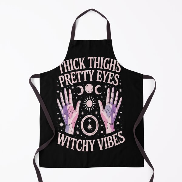 Item preview, Thick Thighs Pretty Eyes Witchy Vibes Mystical Halloween designed and sold by SignaturalGen.