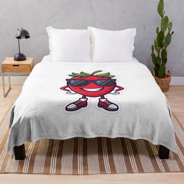Item preview, Savage Strawberry Gang – Cool Strawberry Sticker designed and sold by QueenNahla.