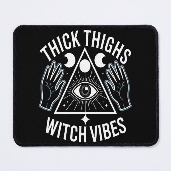Item preview, Thick Thighs Witch Vibes Halloween designed and sold by SignaturalGen.