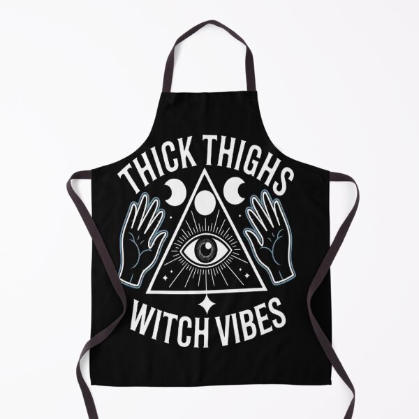 Item preview, Thick Thighs Witch Vibes Halloween designed and sold by SignaturalGen.