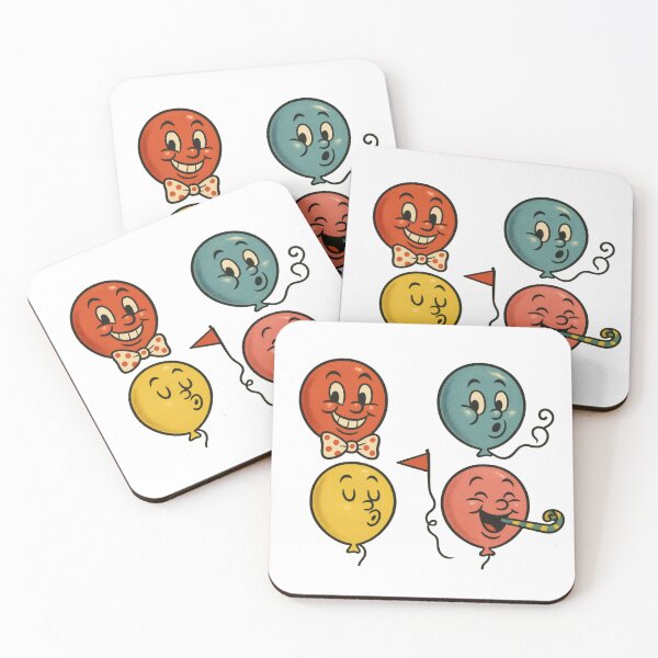 Item preview, Happy Balloon Sticker Illustration | Cheerful Smiling Balloon Art | Fun Party Celebration Design designed and sold by PaintedPixels01.