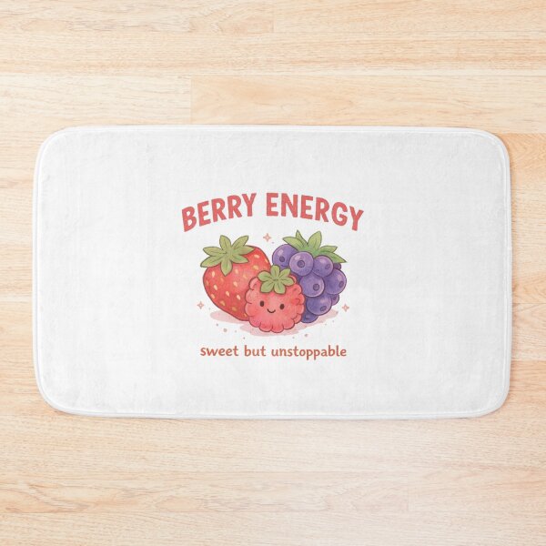 Item preview, Berry Energy T-Shirt – Sweet but Unstoppable Cute Fruit Art Tee designed and sold by KDesignCrafts.