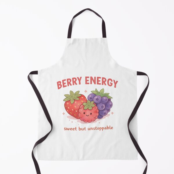 Item preview, Berry Energy T-Shirt – Sweet but Unstoppable Cute Fruit Art Tee designed and sold by KDesignCrafts.