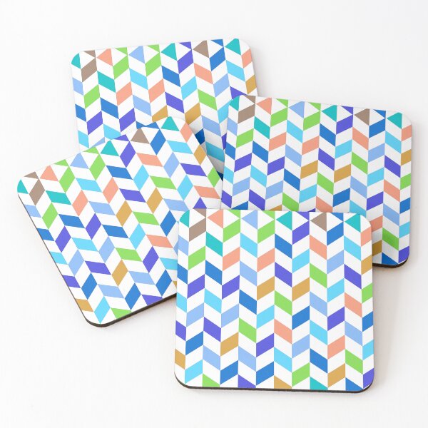 Item preview, Modern Multicolor Abstract Geometric Pattern designed and sold by V-ForAll.