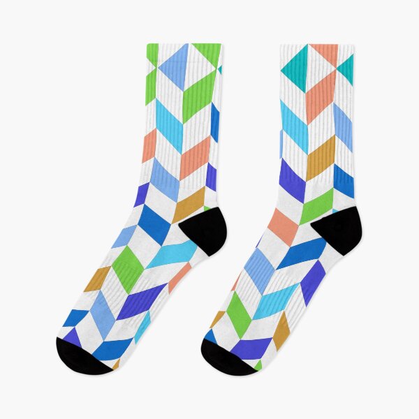 Item preview, Modern Multicolor Abstract Geometric Pattern designed and sold by V-ForAll.