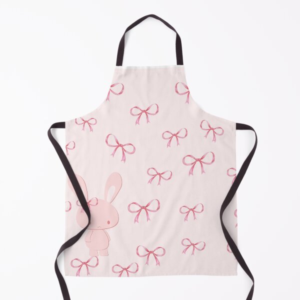 Item preview, pink bows and bunny designed and sold by lazie-artiste.