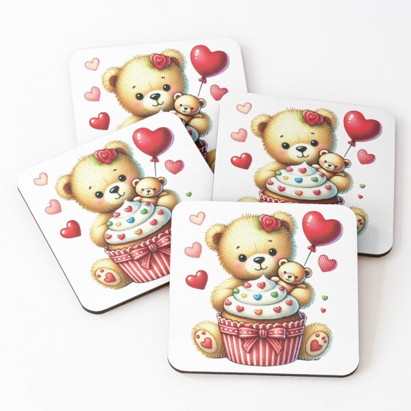 Item preview, Cupcake TeddyBear designed and sold by Signal and Ink.