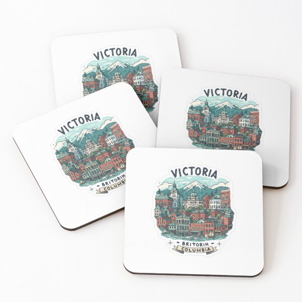 Item preview, Victoria BC Sticker – British Columbia Canada Design designed and sold by achm.