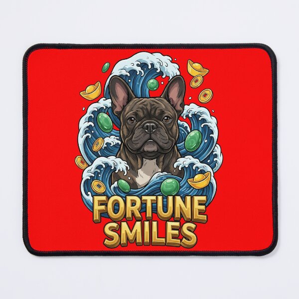 Item preview, French Bulldog Fortune Smiles Lunar New Year designed and sold by Tong4130.
