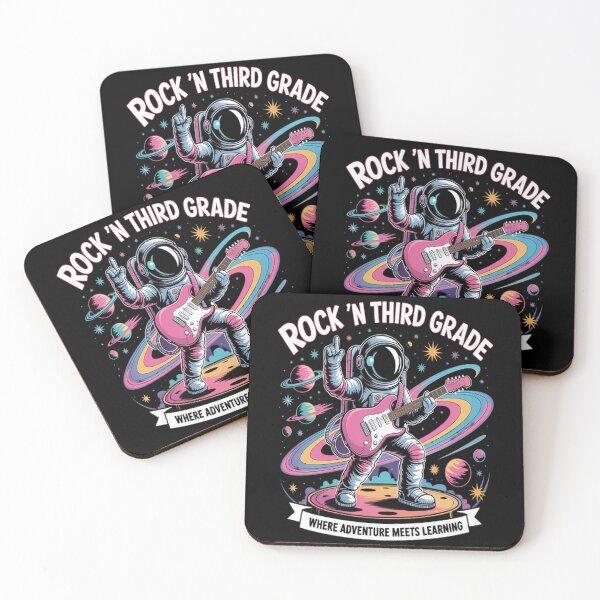 Item preview, Third Grade Back To School Space Rocket Astronaut designed and sold by SignaturalGen.