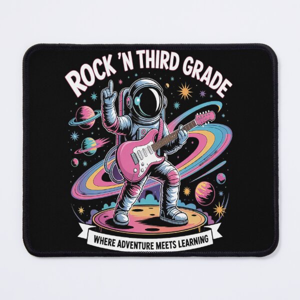 Item preview, Third Grade Back To School Space Rocket Astronaut designed and sold by SignaturalGen.
