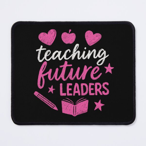 Item preview, Teaching Future Leaders Inspirational Teacher Quote Art designed and sold by flagylART.