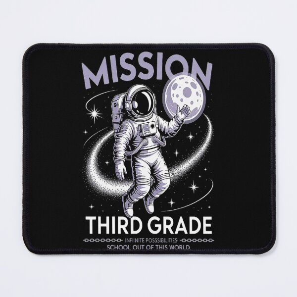 Item preview, Third Grade Back To School Space Rocket Astronaut designed and sold by SignaturalGen.