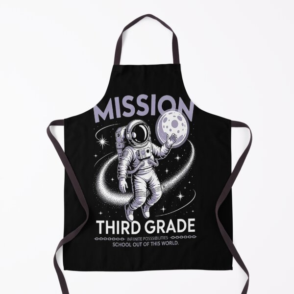 Item preview, Third Grade Back To School Space Rocket Astronaut designed and sold by SignaturalGen.