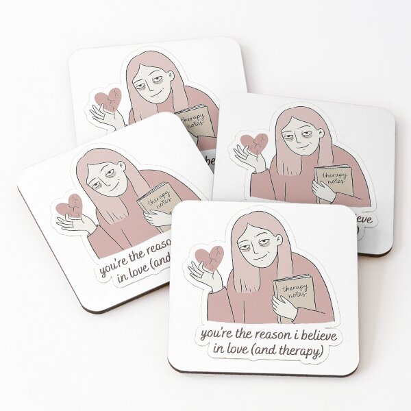Item preview, You’re the Reason I Believe in Love (and Therapy) designed and sold by Anushka03.