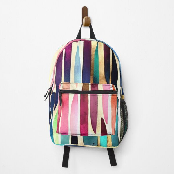 Item preview, Watercolor RAINBOW - Art Deco - PATTERN - Gold Leaf - Rainbow designed and sold by CleverCulture.