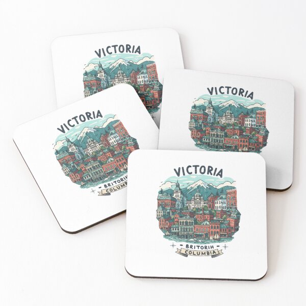 Item preview, Victoria BC Sticker – British Columbia Canada Design designed and sold by achm.