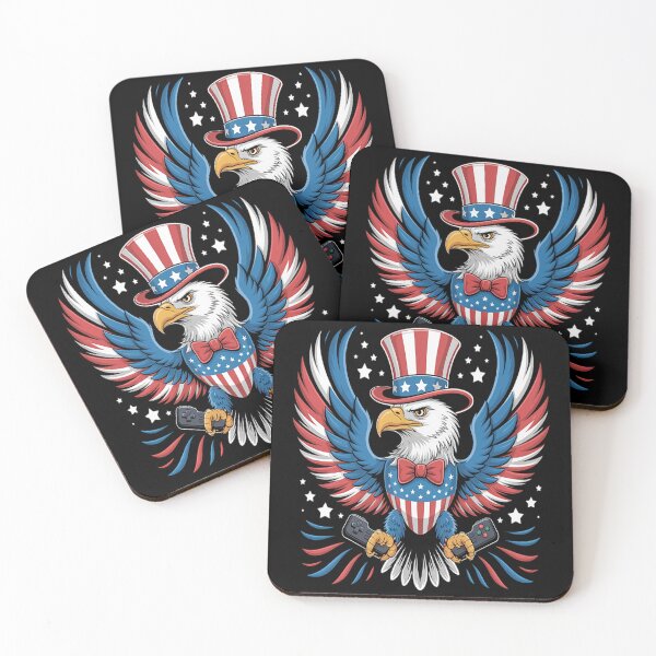 Item preview, Patriotic Eagle Gamer designed and sold by LacostCarl.