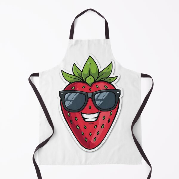 Item preview, Savage Strawberry Gang – Cool Strawberry Sticker designed and sold by QueenNahla.