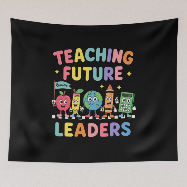 Item preview, Teaching Future Leaders Cute Classroom Teacher Illustration designed and sold by flagylART.