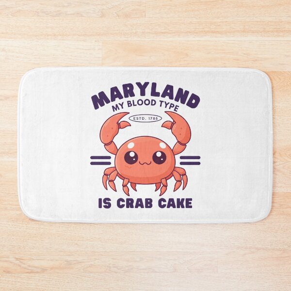 Item preview, Maryland : my blood type is crab cake designed and sold by Peerless-Prime.