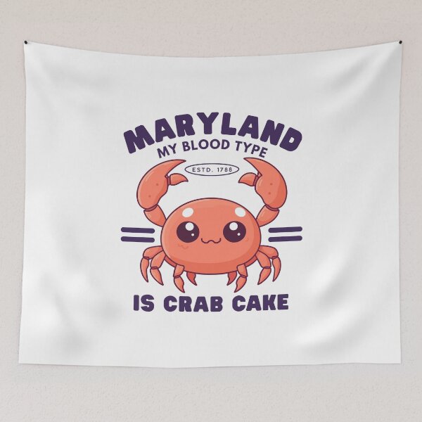 Item preview, Maryland : my blood type is crab cake designed and sold by Peerless-Prime.