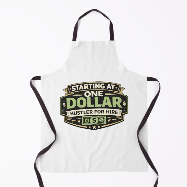 Item preview, Hustler for Hire – Starting at One Dollar Funny Money Shirt designed and sold by Purdiole-art.