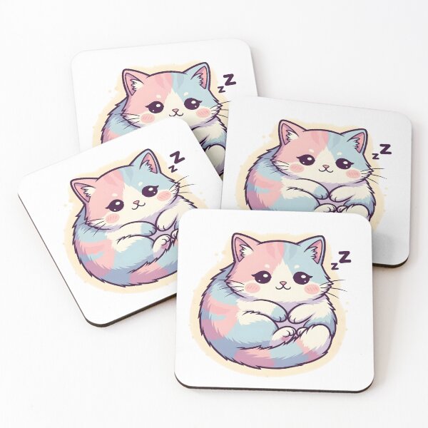 Item preview, Cute Kawaii Animal Stickers | Adorable Cat Dog Bunny Fox Hamster Cartoon Bundle designed and sold by StickerNestYou.