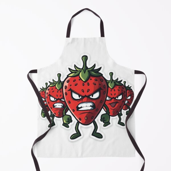 Item preview, Savage Strawberry Gang – Wild Fruit Leader Sticker designed and sold by QueenNahla.