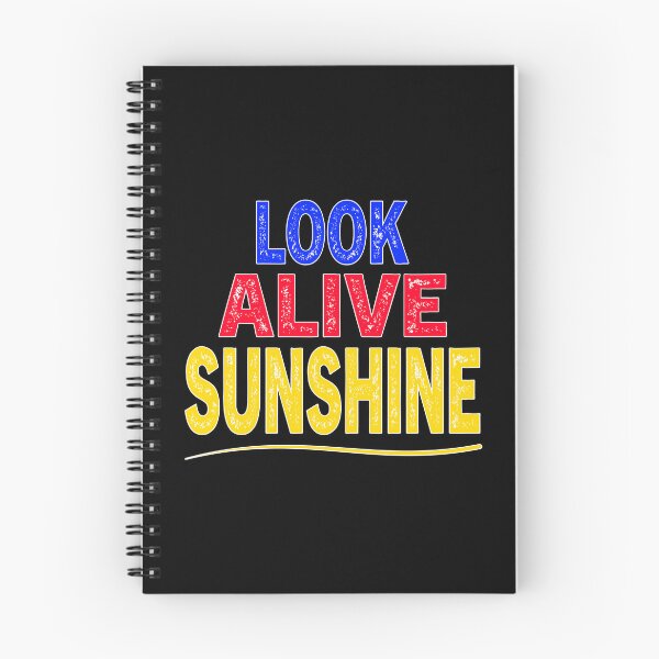 Item preview, Look Alive Sunshine Funny Retro Distressed Emo designed and sold by Mr Lee.