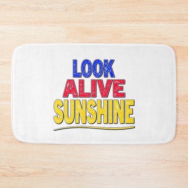 Item preview, Look Alive Sunshine Funny Retro Distressed Emo designed and sold by Mr Lee.
