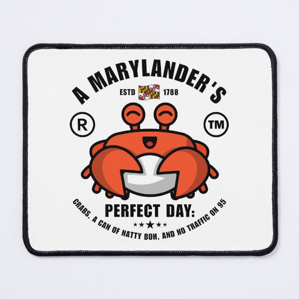 Item preview, A Marylander's perfect day : crabs, a can of natty boh, and no traffic designed and sold by Peerless-Prime.