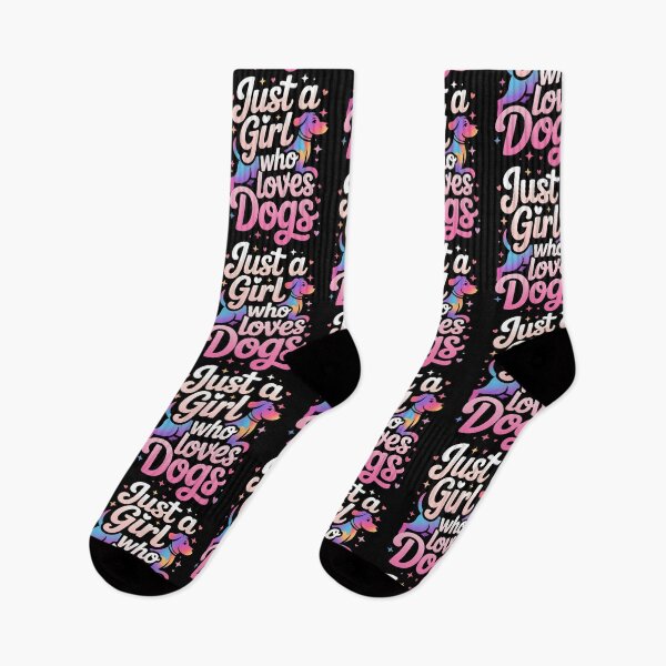 Item preview, Just a Girl Who Loves Dogs Women Men Funny Lover designed and sold by BLZART.