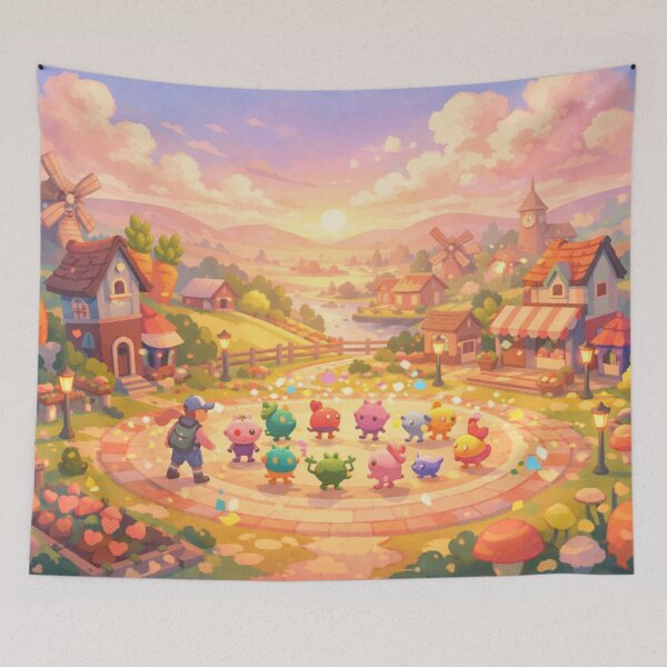 Item preview, Ooblets BridgeTown inspired designed and sold by FeelTheDrawing.